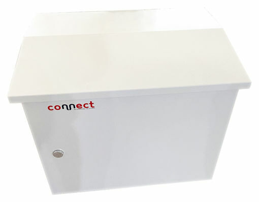 Picture of Connect CAB-9UO,  9U 450 Deep Outdoor Cabinet 2X Fan