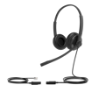 Picture of Yealink YHS34-DUO, Entry-level RJ9 headset, Binaural, Leathe