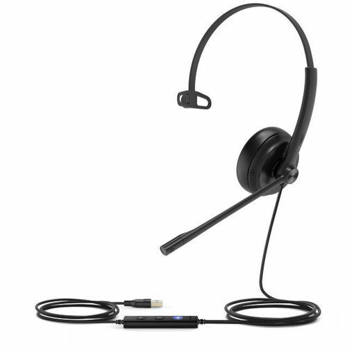 Picture of Yealink UH34-MONO, Entry-level USB headset, Monaural, Teams