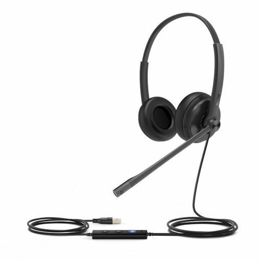 Picture of Yealink UH34-DUO, Entry-level USB headset, Binaural, Teams