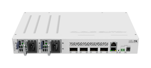 Picture of MikroTik Cloud Router Switch 4 Port QSFP28 - CRS504-4XQ-IN
