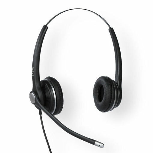 Picture of Snom A100 Duo Headset Passive Noise Cancelling