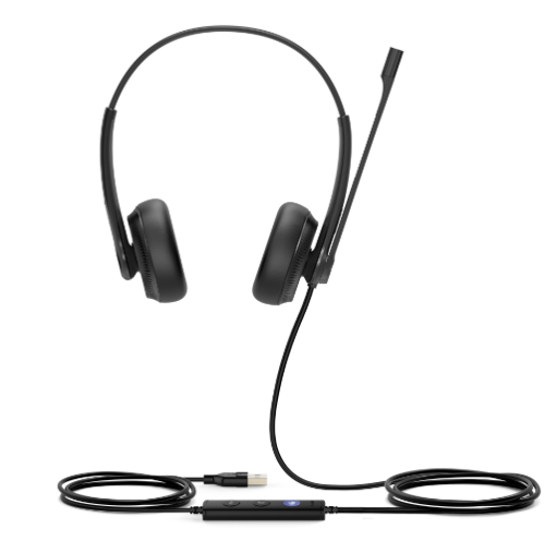 Picture of Yealink UH34-DUO, Entry-level USB headset, Binaural