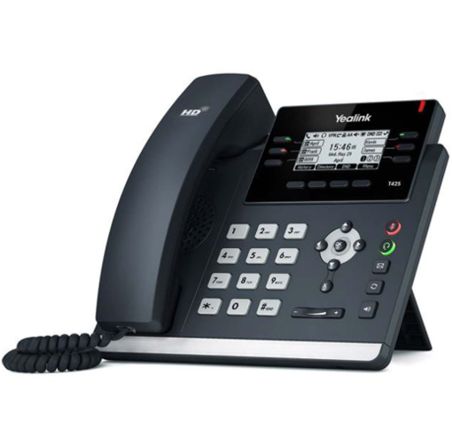 Picture of Ultra-elegant Wi-Fi IP Phone, 8 SIP, 2xGB RJ45, 2x USB, Buil