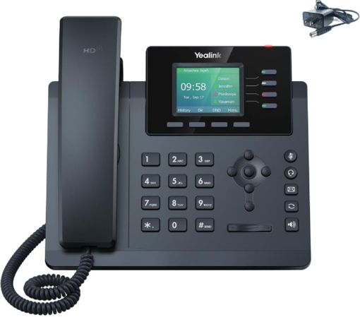 Picture of Wi-Fi IP Phone, 2 SIP accounts 2x 10/100 RJ45, HD Voice, POE