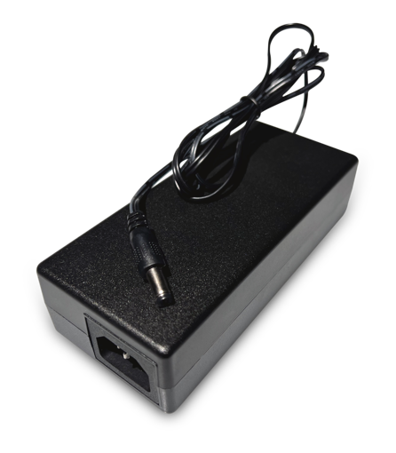 Picture of Mikrotik 48v 2A 96W power supply with plug