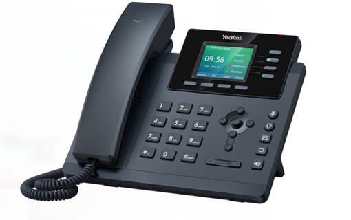 Picture of Wi-Fi Gigabit IP Phone, 4 SIP accounts 2x GB RJ45, HD Voice,